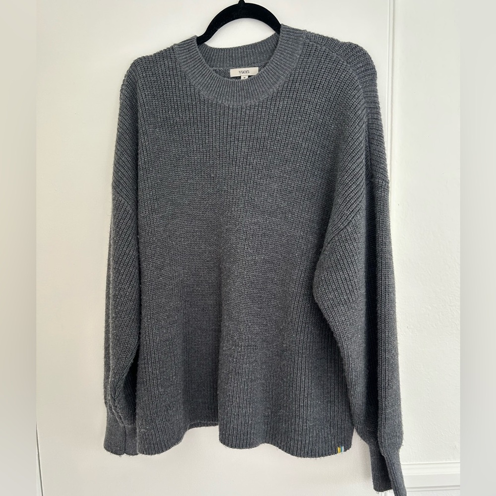 Vuori Charcoal Crewneck Sweater